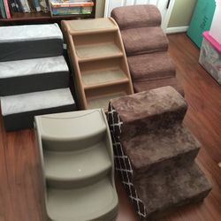 Pet Stairs From 12 To 18 1/2” High.  $12 Each