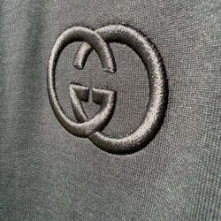 Gucci Interlocking GG Embroidered Top