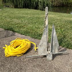 Huge Anchor For Large Boats