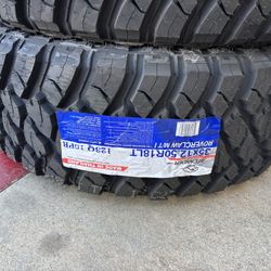 4 Tires 35x12.50-18 $760