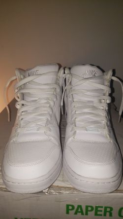Nike Prestige Iv High Triple White Size 9