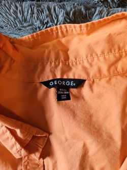George Coral Colored Dress Shirt 4x