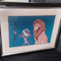 Disney Store Exclusive 1995 Lion King Lithograph Print 