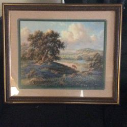 Frame And Matted Print