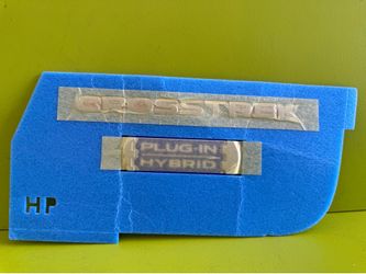 2019 - 2023 Subaru Crosstrek Plug-In Hybrid Rear Emblem Badge OEM 93079FL200
