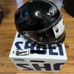 SHOEI RF-SR Full Face Helmet W/ Chrome Visor 