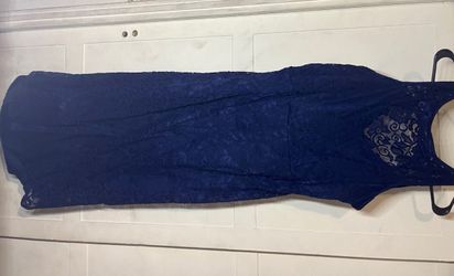 Long Blue Dress