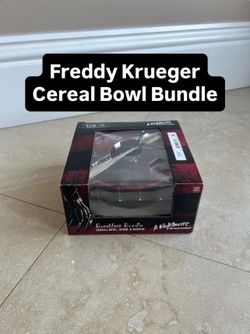 NEW Freddy Krueger Cereal Bowl Breakfast Bundle (1 Available)