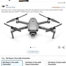 Dji Mavic 2 Pro With Fly More Kit
