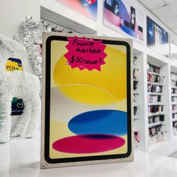 iPad 10th Gen 64gb WiFi