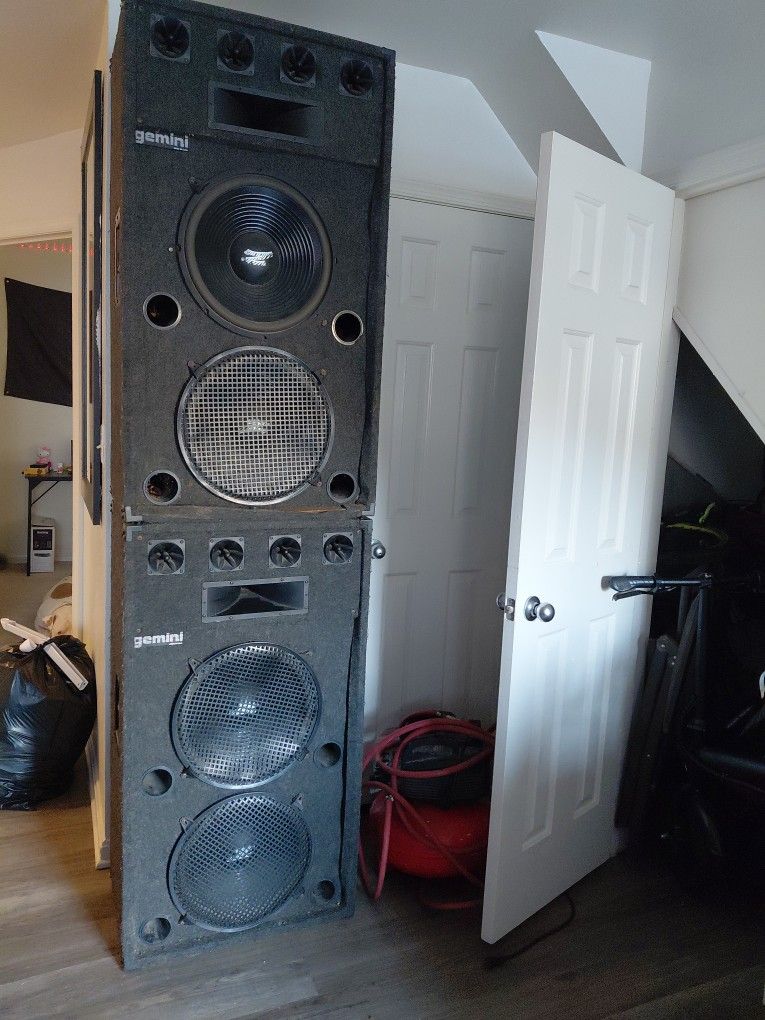 15-in Gemini Subwoofers