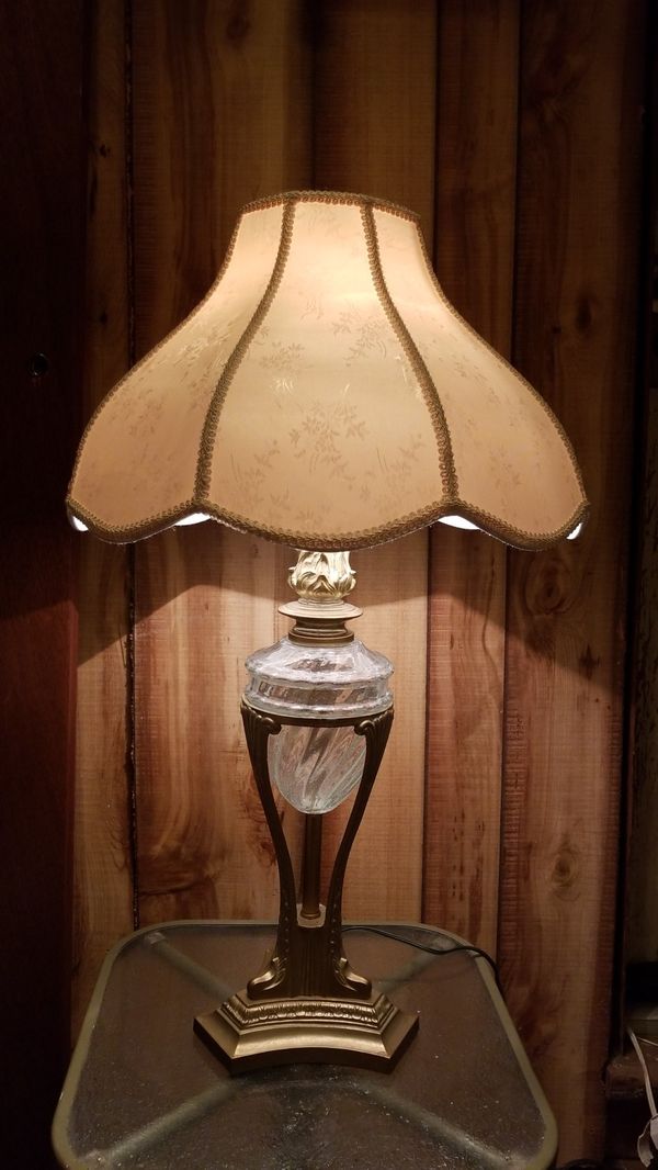 Vintage Leviton Crystal Table Lamp For In Boonville Offerup Vintage Leviton Crystal Table Lamp