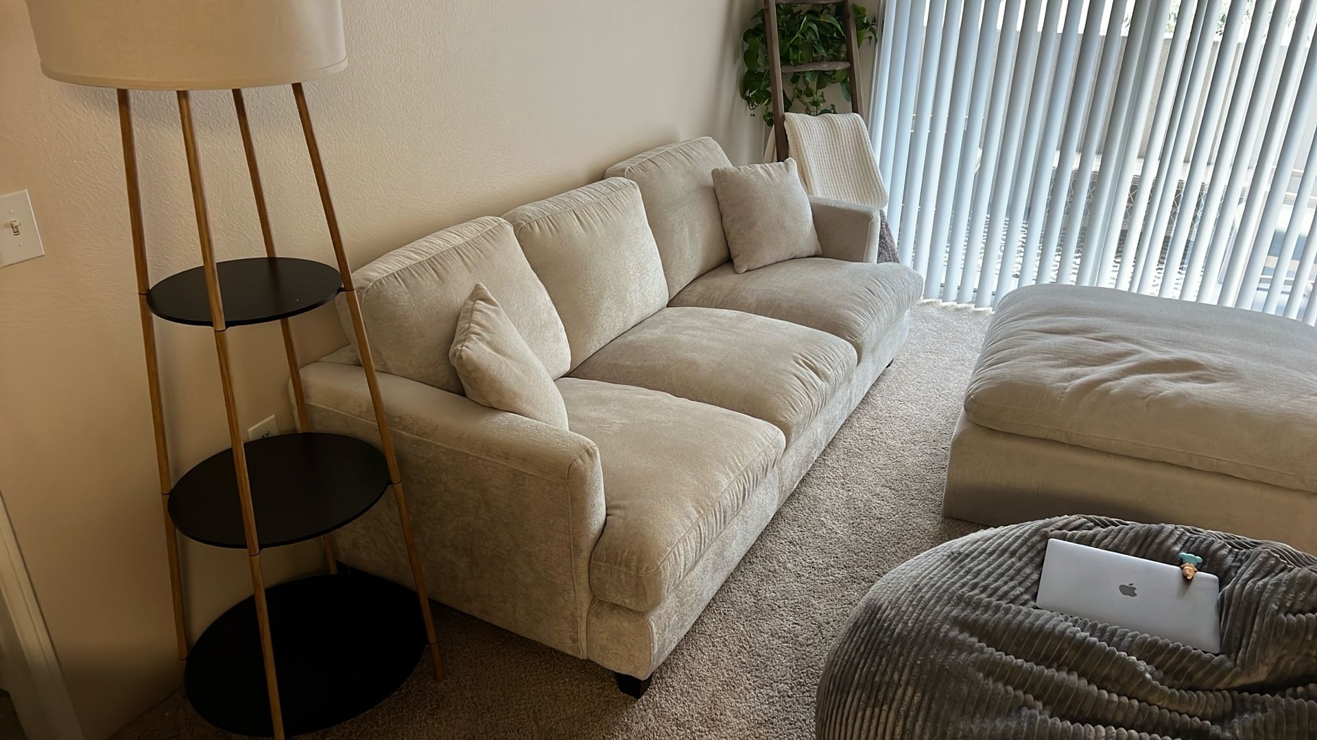Couch and Ottoman