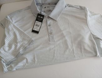 Adidas Golf Climachill Tonal Stripe Polo Shirt