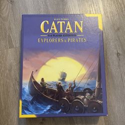 Catan Explorers & Pirates 5-6 Player Extension Set Complete 2020 Open Box CN3076
