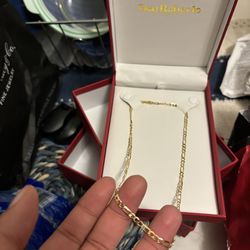 18” Solid Gold Chain 14K 