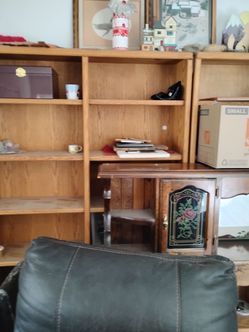 Bookshelfs oak