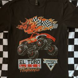 Custom monster jam shirt