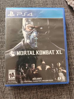 PS4 MORTAL COMBAT XL