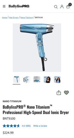 BaBylissPRO® Nano Titanium™ Professional High-Speed Dual lonic Dryer