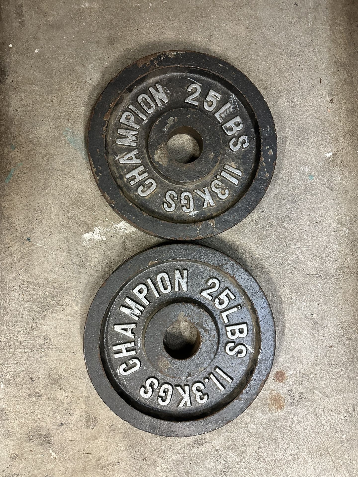 Olympic Weights 2 - 25 Pound Plates 