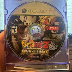 Dbz Burst Limit Xbox360