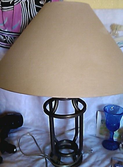 Lamp $4 shade $2