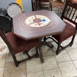 Table With 2 Chairs 