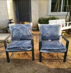 Aluminum patio chairs deep seating fishing outdoor patio furniture set aluminum patio chairs 🚚🆕☑️