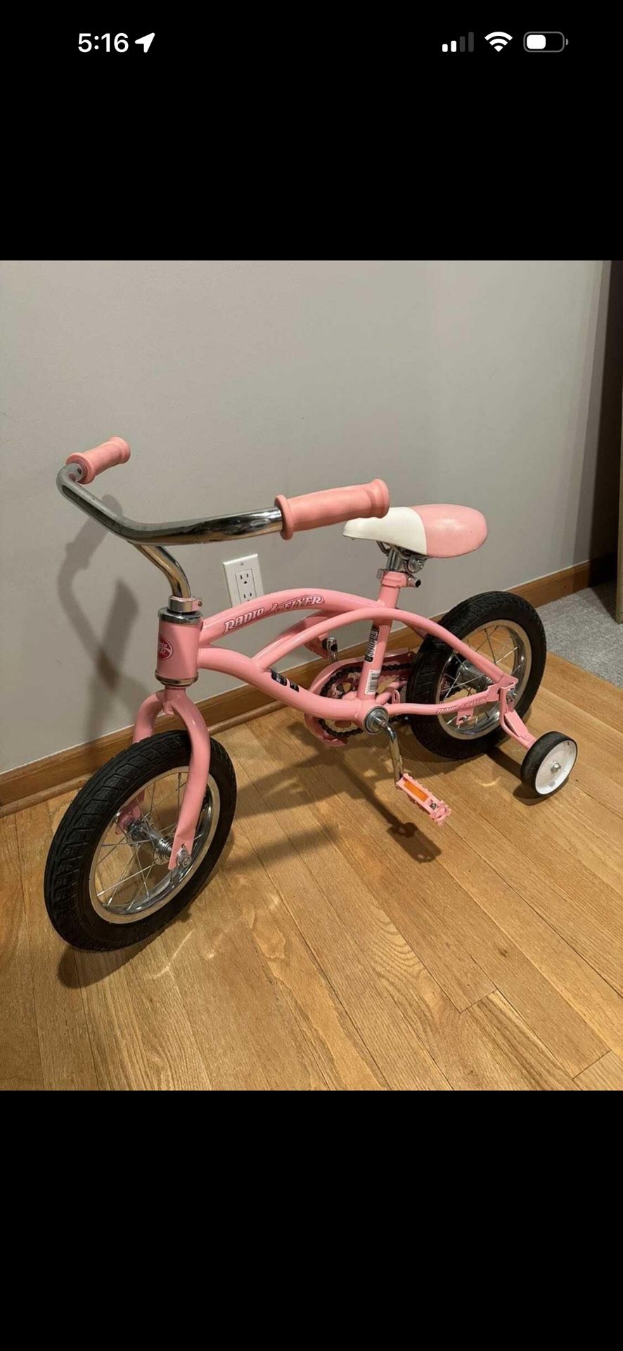 Radio Flyer Classic 12 inch Cruiser, Pink