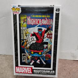 Exclusive Funko Pop! Comic Covers Marvel Nightcrawler vinyl figure
