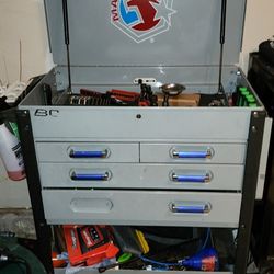 Matco Service Cart For Sale, 4 Drawer.
