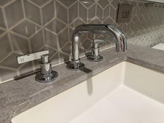 Kohler Castia widespread faucet ( Polished Chrome)