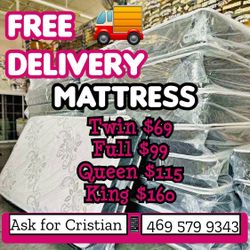 New Mattresses  Twin mattress Full mattress Queen mattress  King mattress  Colchones nuevos  Beds 