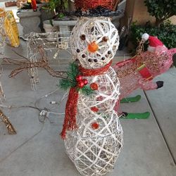 2 Led Snowman