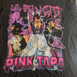 Lil Uzi Tour Shirt Pink Tape 