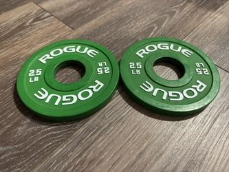 Rogue Fitness Calibrated 2.5 lb  Plates Pair