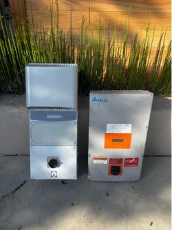Solar Inverters & Disconnects – Untested – $250 Each or $450 for all