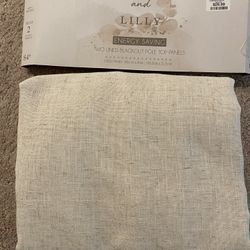 38W x 84L Linen Curtain Panels Set Of 3