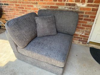 Gray Corner Sofa Chair – NEW!!