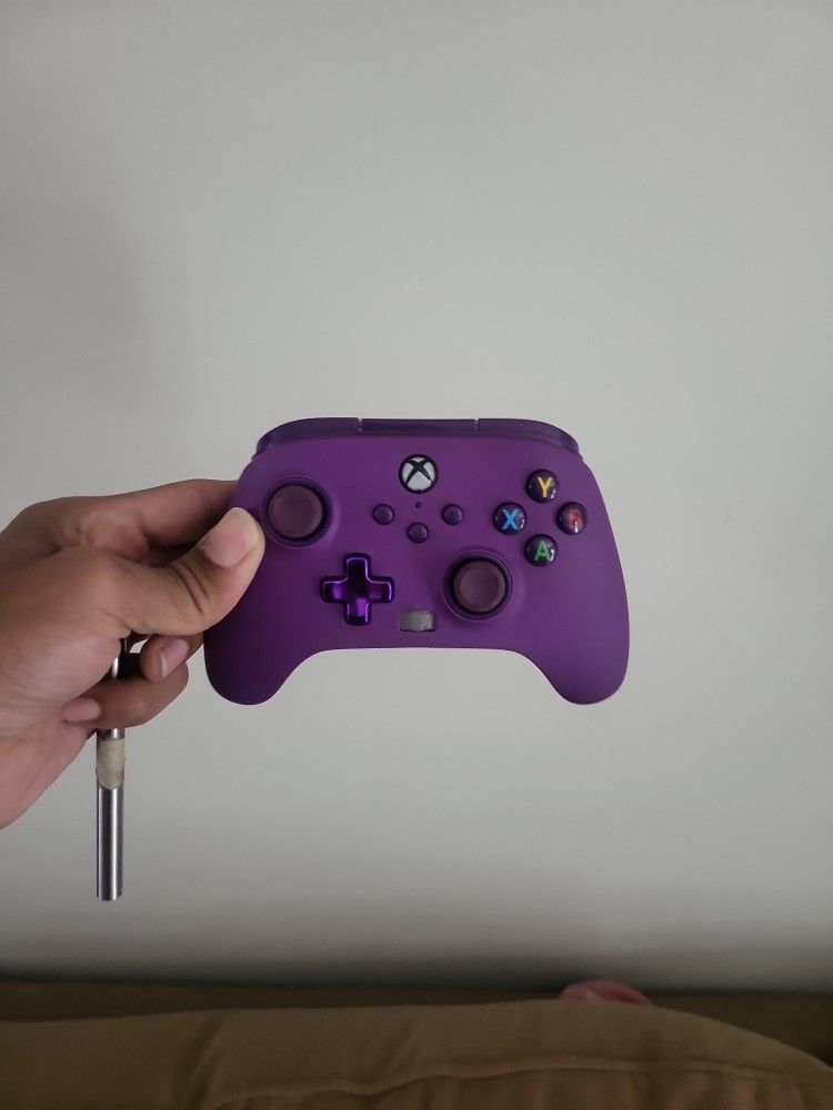 Purple Xbox One Remote Wired 