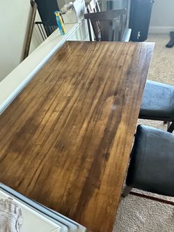 Dining Table Set with Storage and Chairs 5x3