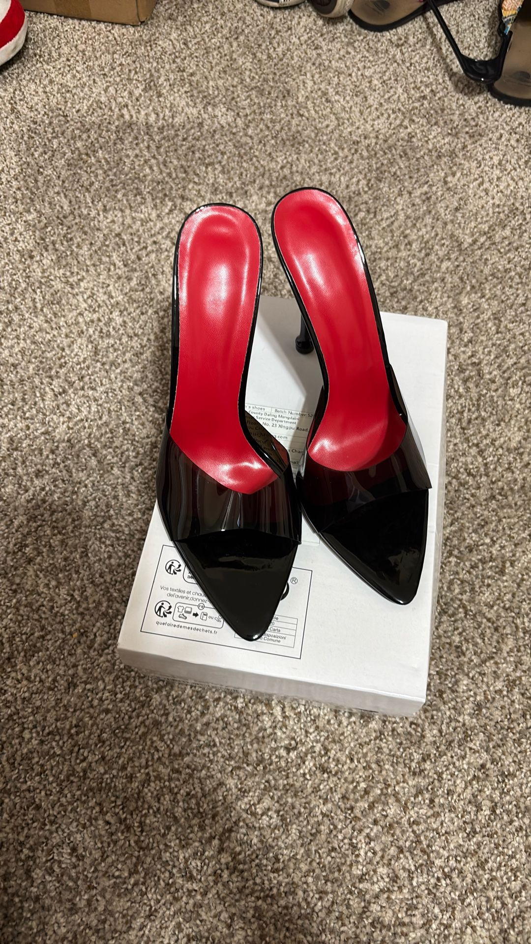 Red And Black Women’s Heels