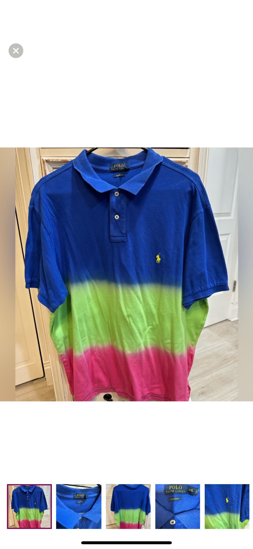 Ralph Lauren Polo Men Teeshirt Size XXL