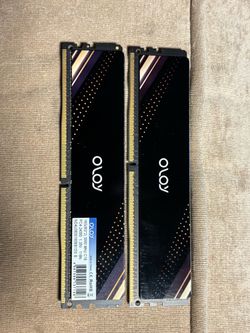 Oloy 16gb ram 2x8 3000mhz.  DDR 4