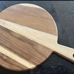 New Acacia Wood Pizza Board, Charcuterie Board
