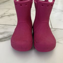 Crocs Boots Kids Size C6 Pink