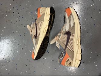 Nike Zoom Vomero 5 Sashiko FZ5051-121 Running Sneaker Tan Orange Men's 11.5