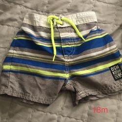 Baby swimming shorts size 18 months
