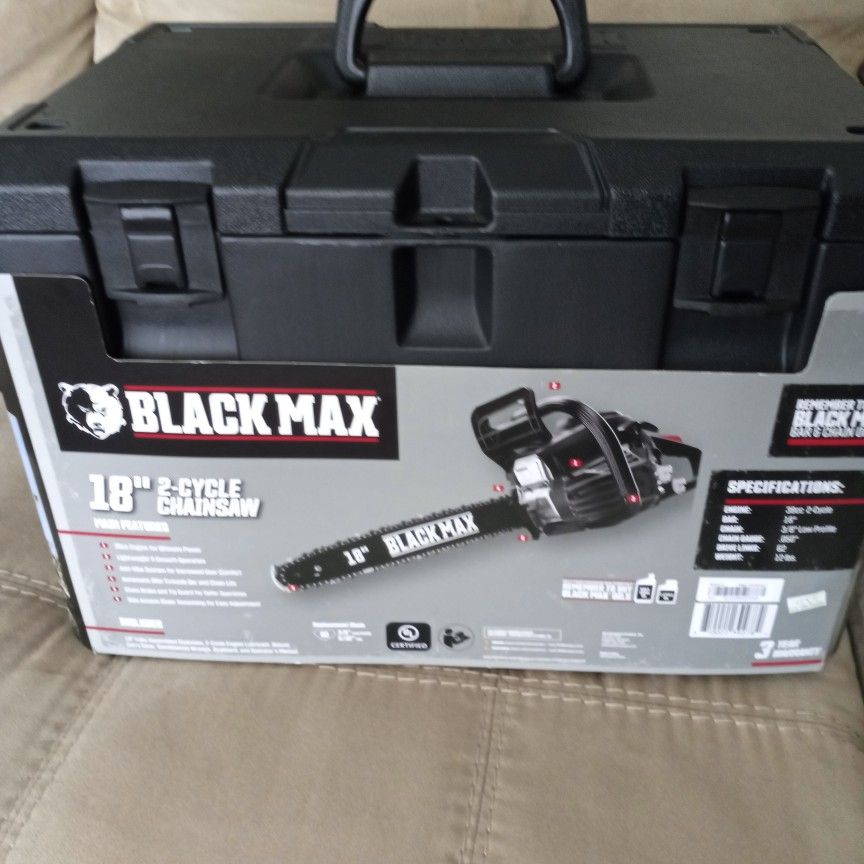 BLACK+DECKER 14 in. 8 Amp Electric Chain Saw for Sale in Houston, TX -  OfferUp